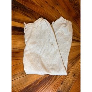 Lululemon Mens Light Gray Jogger Sweatpants Athletic Lounge Small